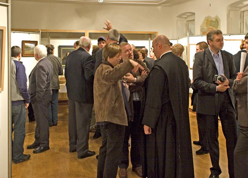 Foto 14/23 (Vernissage Klaus Mller im Stadtmuseum Melk)